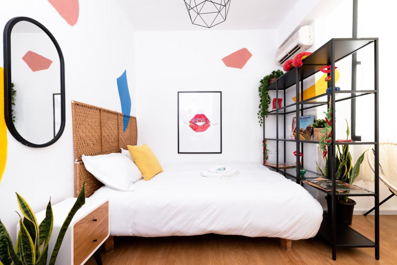 Stylish Studio Apartments On Dizengoff By Homy Tel Aviv Bagian luar foto