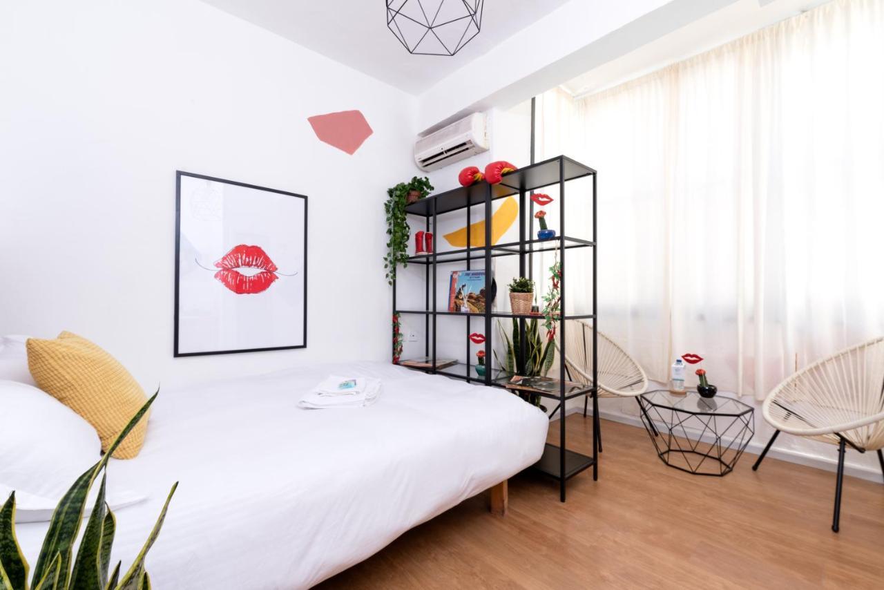 Stylish Studio Apartments On Dizengoff By Homy Tel Aviv Bagian luar foto