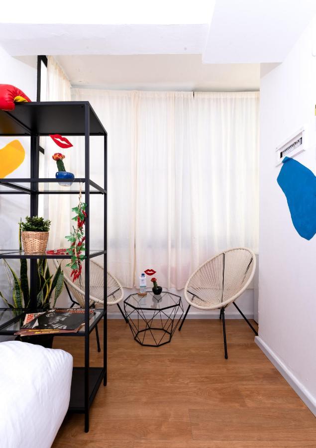 Stylish Studio Apartments On Dizengoff By Homy Tel Aviv Bagian luar foto